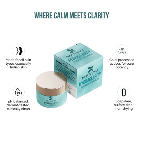 HydraClarity Moisturizer – 50ml - Image 3